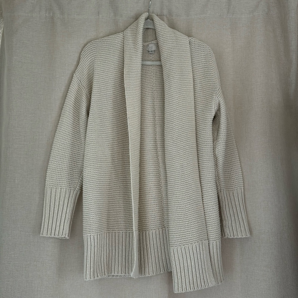 Cream sweater